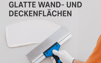 Verspachtelungsarbeiten in Köln – Glatte Wand- und Deckenflächen
